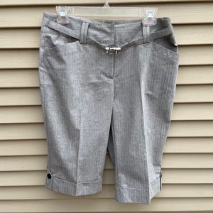 Studio 1940 Gray Women's Bermuda Shorts
